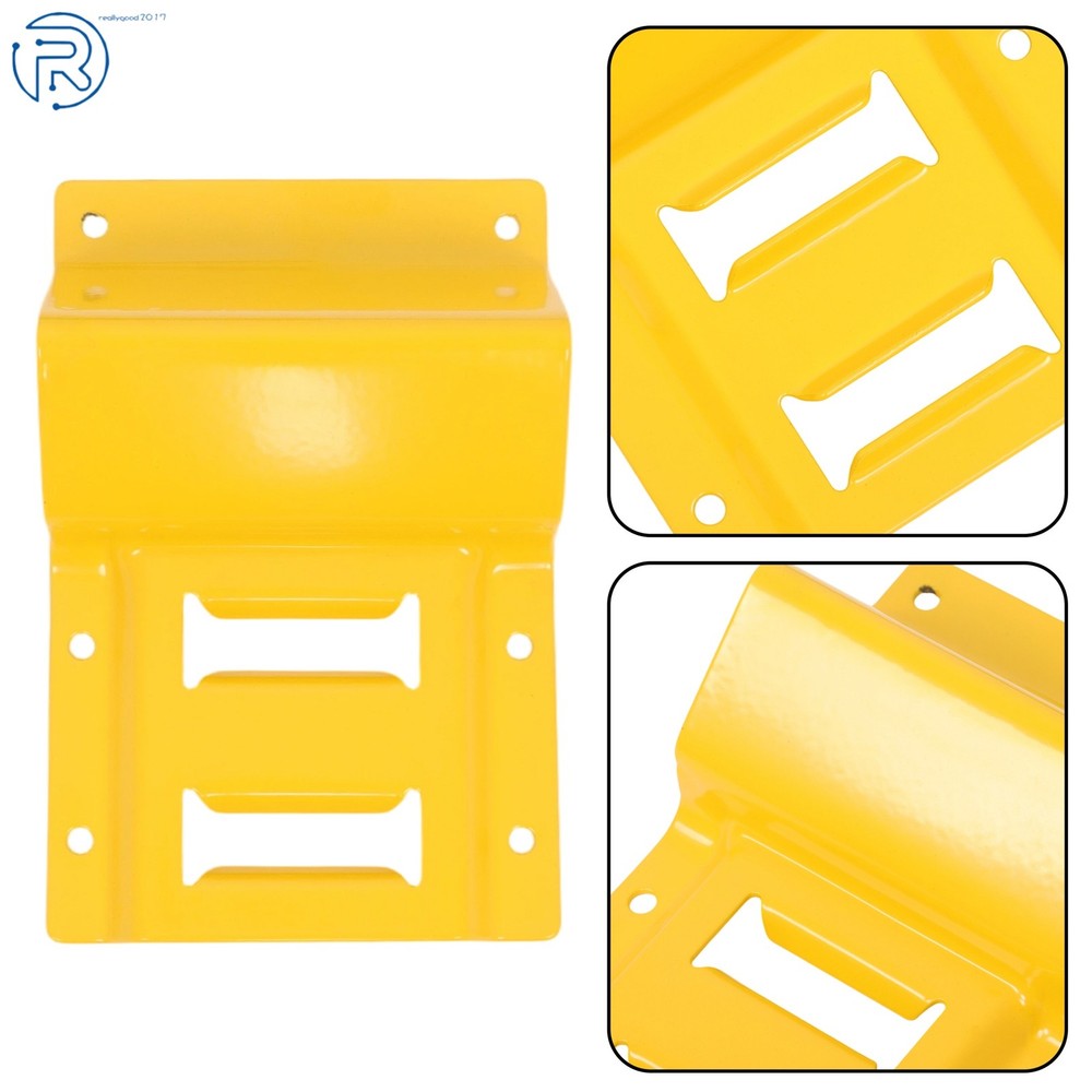 Durable E Track Wheel Chock System 6' Ratchet Tie Down Strap Secure Cargo 1 Pack