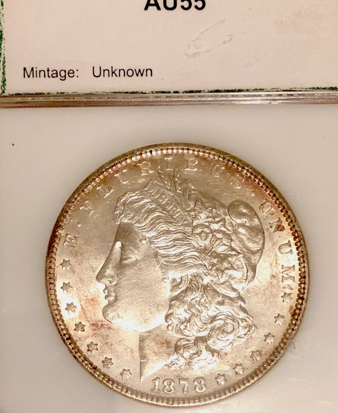 1878 Reverse 79 7tf Morgan Dollar