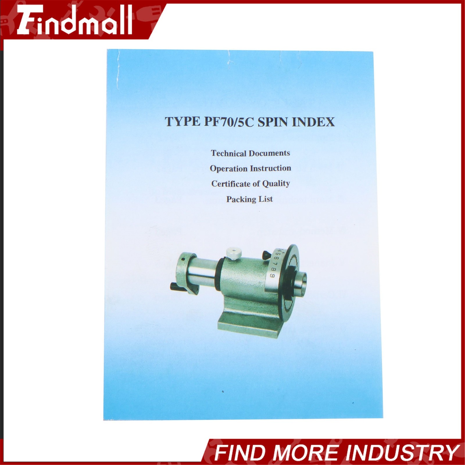 5C Spin Index Fixture/5c Precision Spin Index Fixture Collet .0004” For Milling