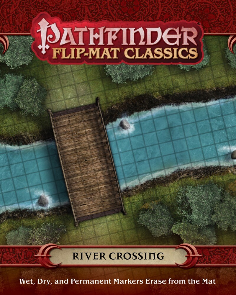 Pathfinder (RPG) Flip-Mat Classics: River Crossing