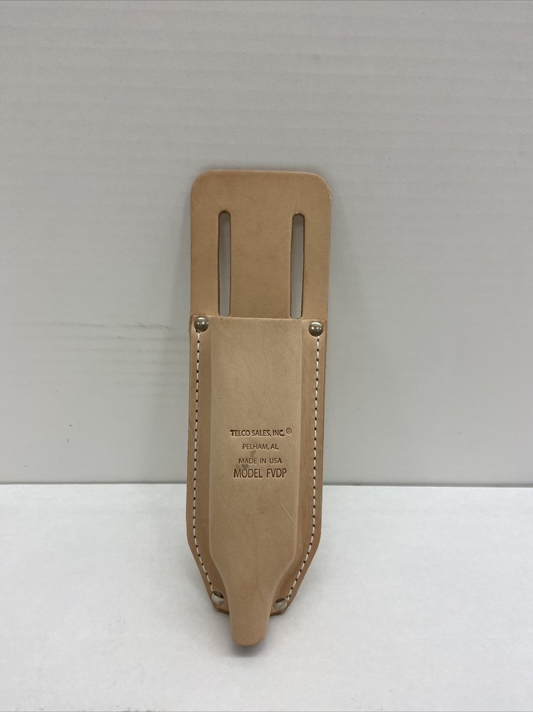 Telco Sales Model FVDP3  Leather Pouch for Foreign Voltage Multi Tool  Holester