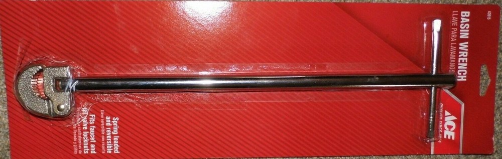 Ace Basin Wrench 15 in. L