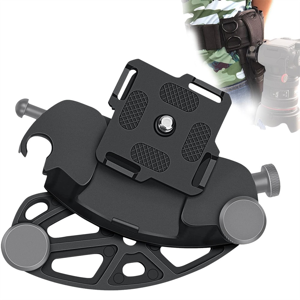 Camera Waist Belt Clip Quick Release Hanging Buckle Backpack Strap Mount Part