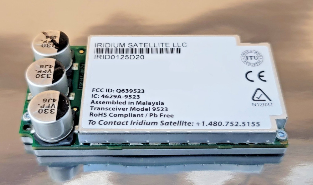 Iridium 9523 Module Transceiver SBD Voice Data Module, IRID0125D20