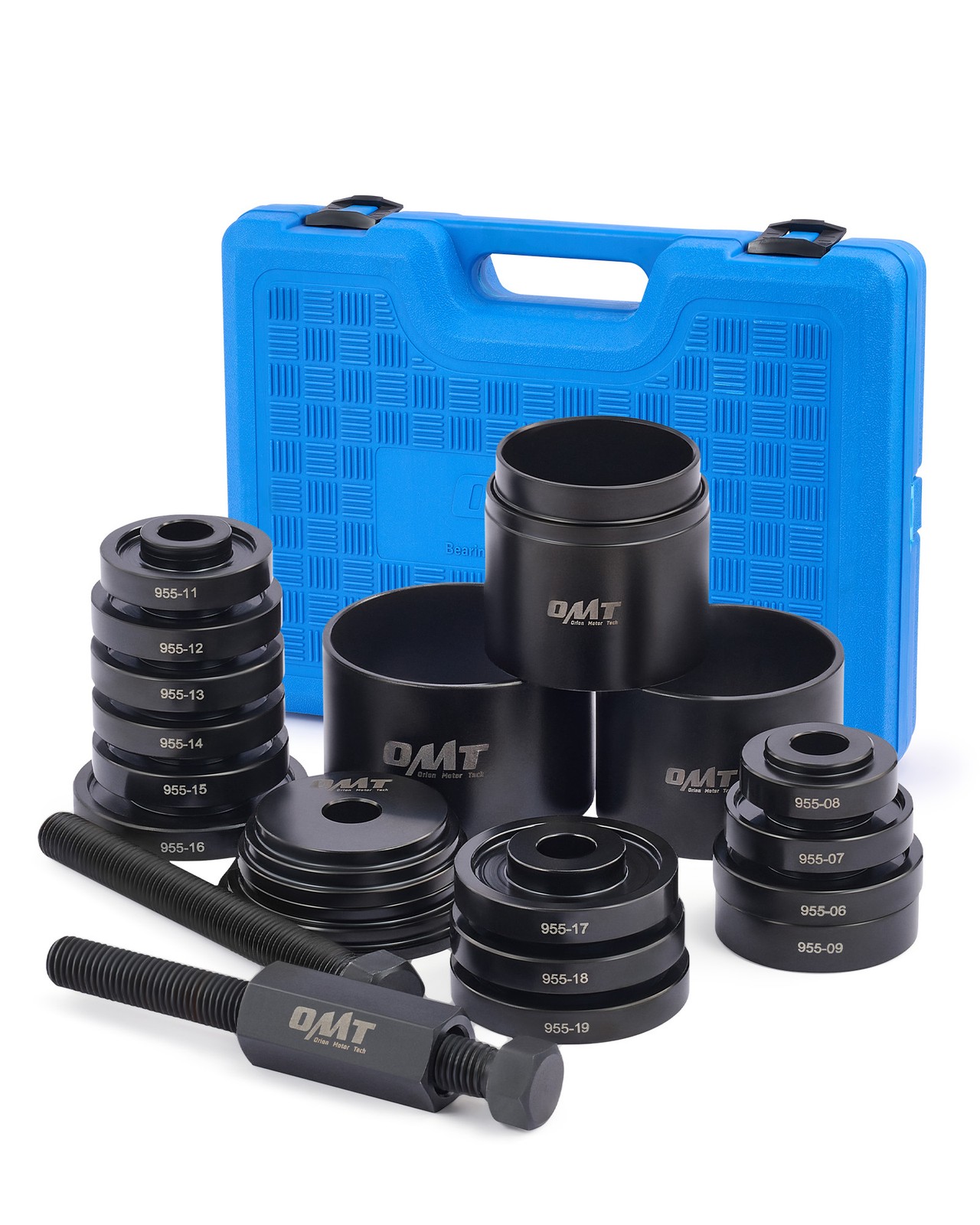 OMT FWD Front Wheel Bearing Press Kit Drive Bearing Removal & Installation 24pcs