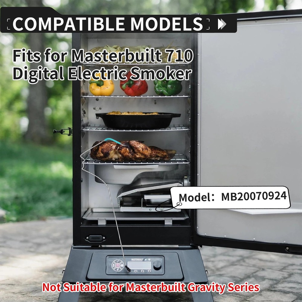 2-Pack Replacement Meat Probe for Masterbuilt 710 Digital 2 Pack