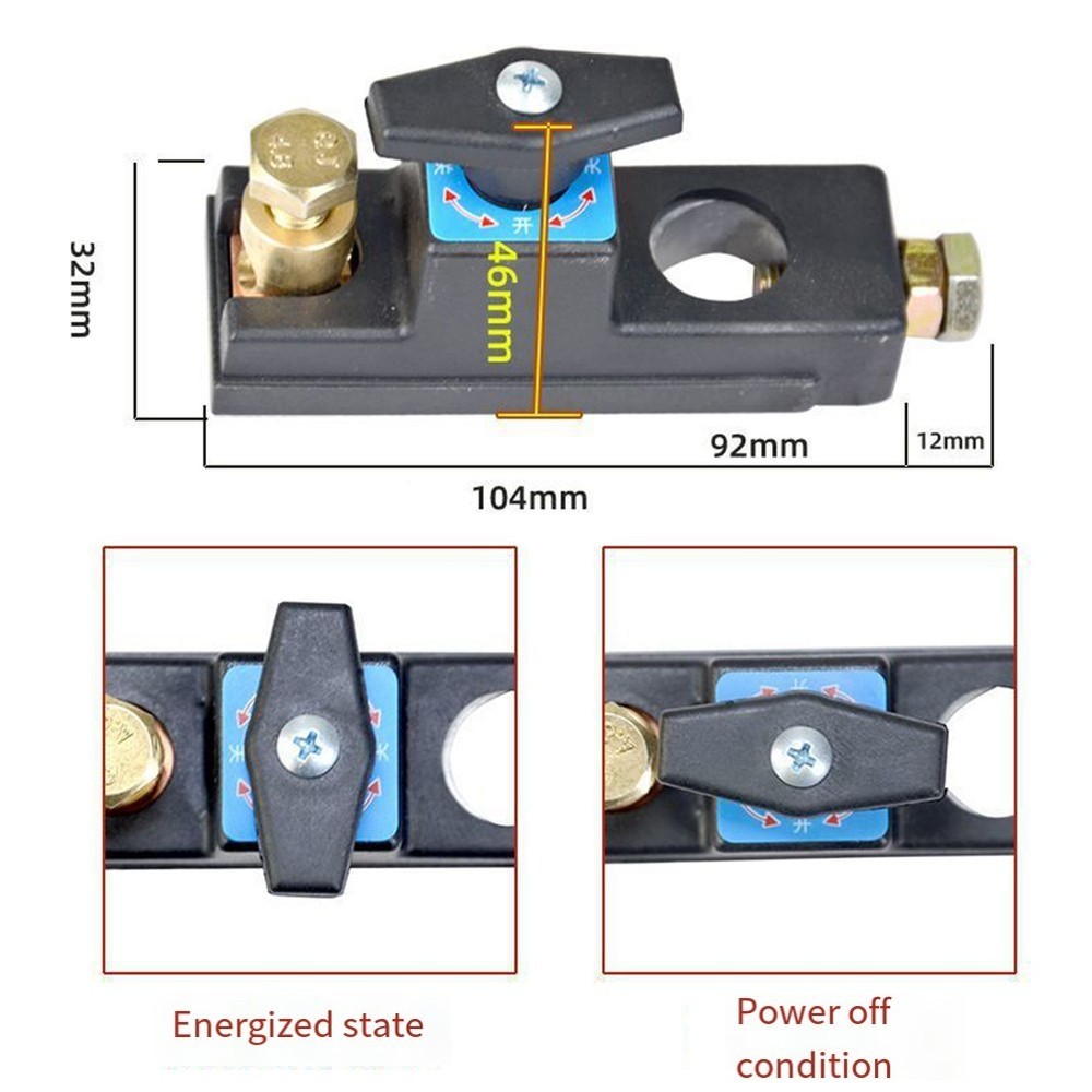 Innovative Design Top Post Battery Terminal Cut Off Solutions Available