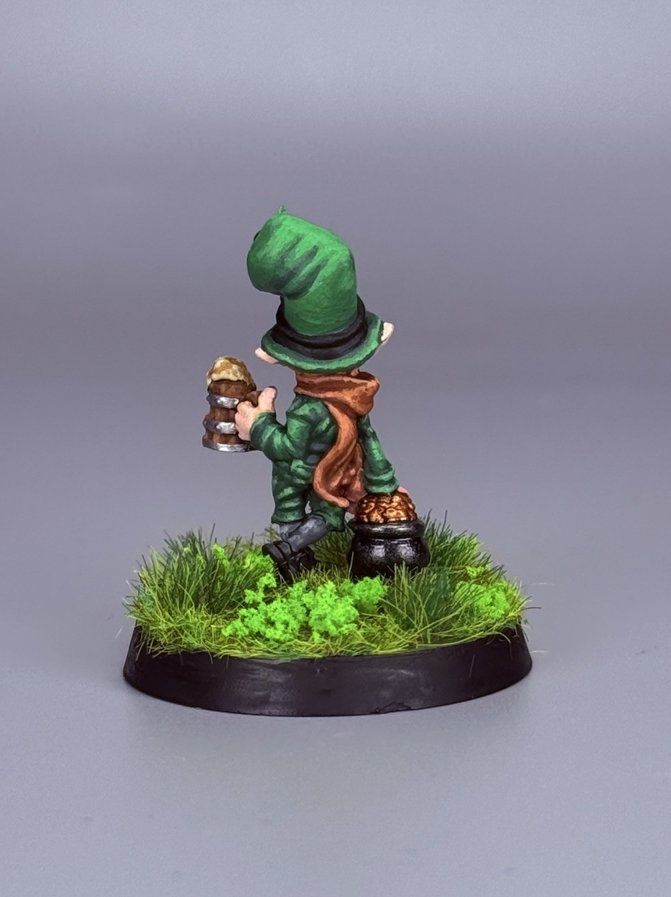 Painted Finn Greenwell, Leprechaun Reaper Miniatures Dungeons And Dragons RPG
