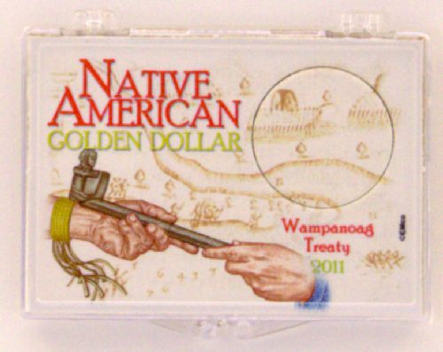 2011 Native American 2X3 Snap Lock Coin Holder, 3 pack