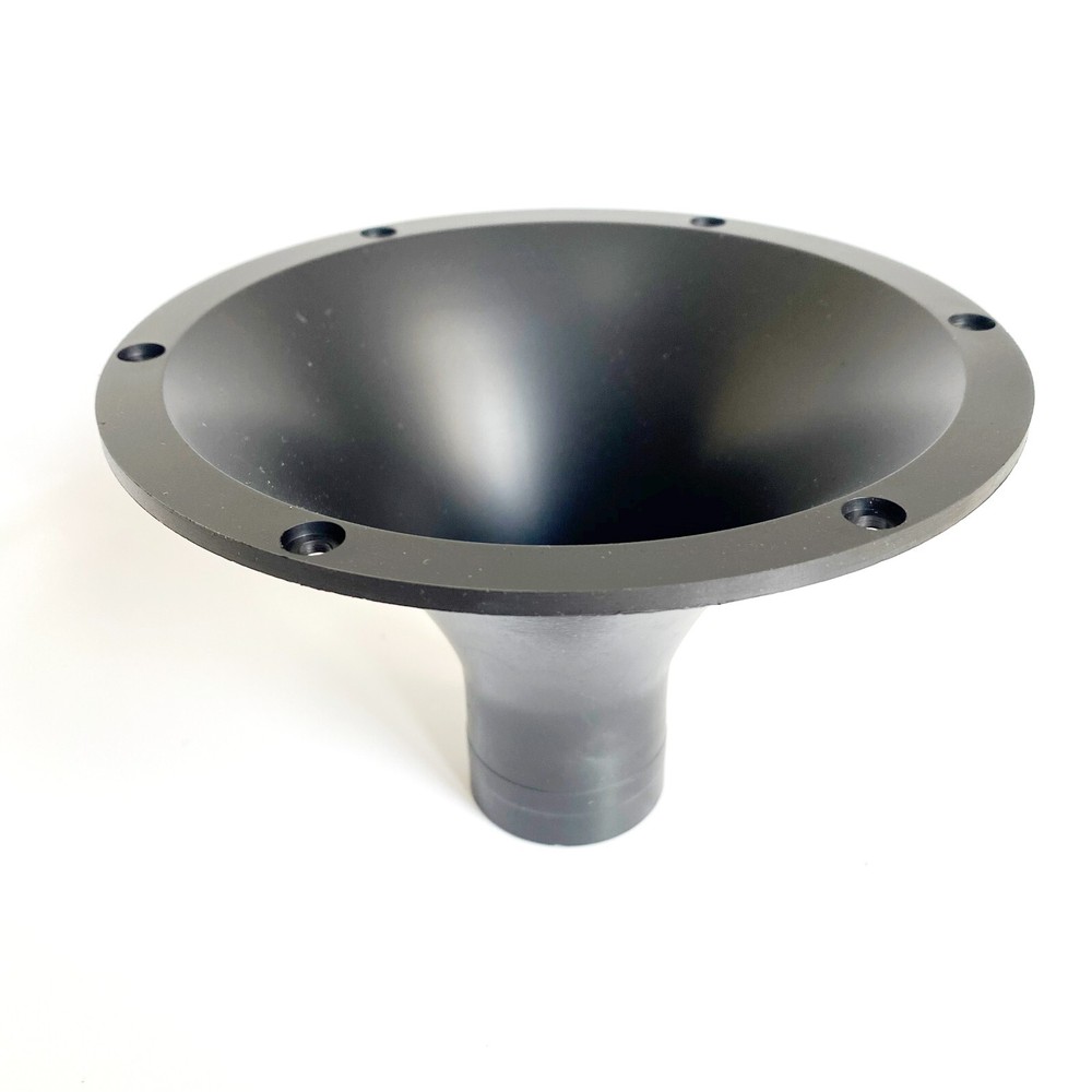 6" Round ABS Screw-on Horn For Assorted Speaker Cabinets 34mm Threads