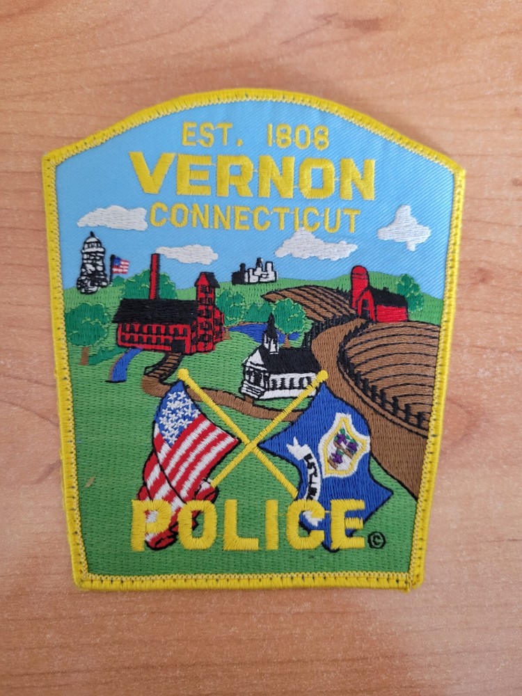 Vernon  CT Police Shoulder Patch