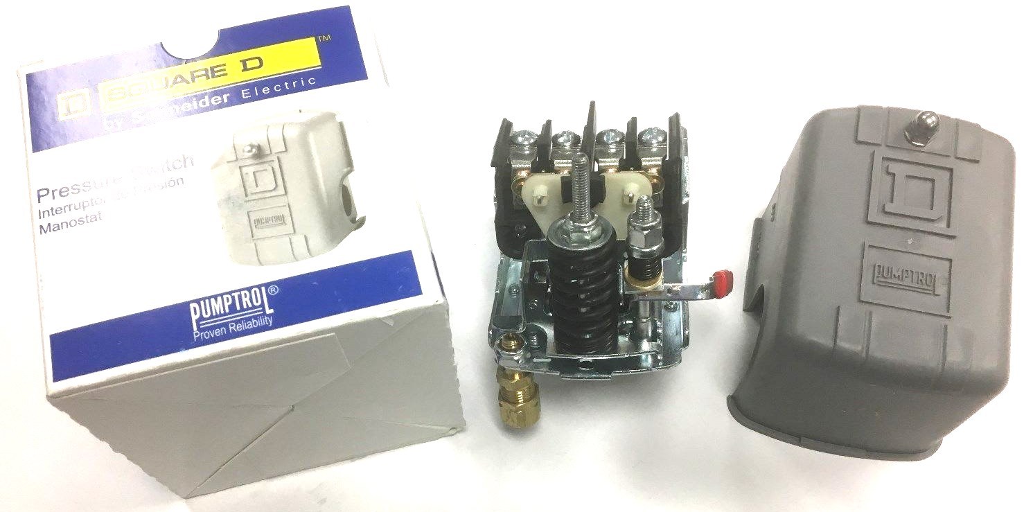 Air Compressor Pressure Switch For 2 Stage Units 135 ON / 175 psi OFF 32147738