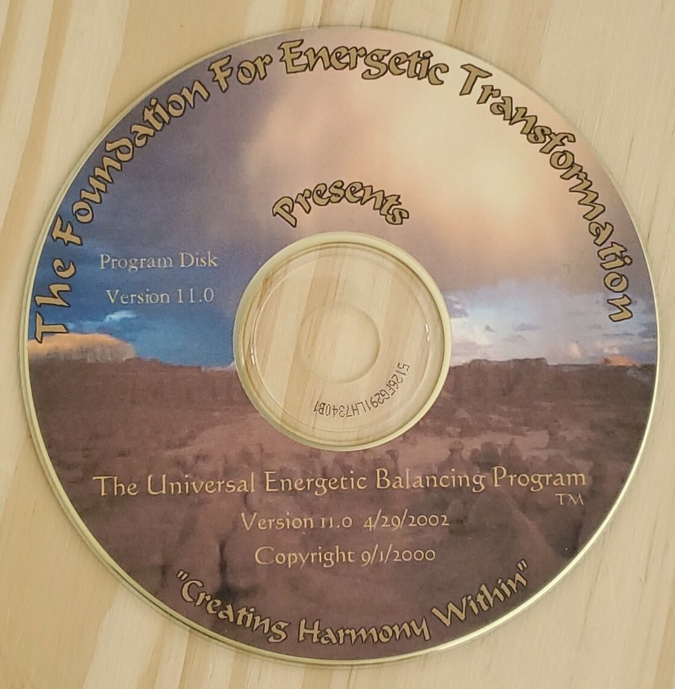 Universal Energetic Balancing Program CD Version 2 Creating Harmony Within 2002
