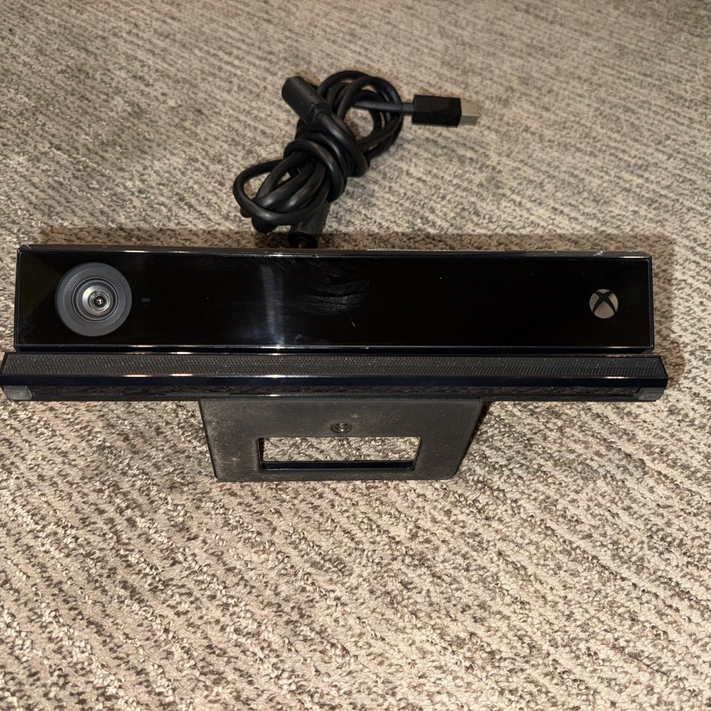 Microsoft Xbox one kinect connect black sensor bar Model 1520 with stand OEM