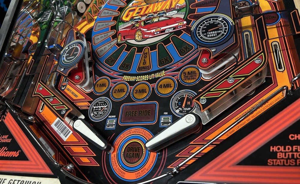 WILLIAMS GETAWAY HIGH SPEED 2 PINBALL MACHINE LEDs