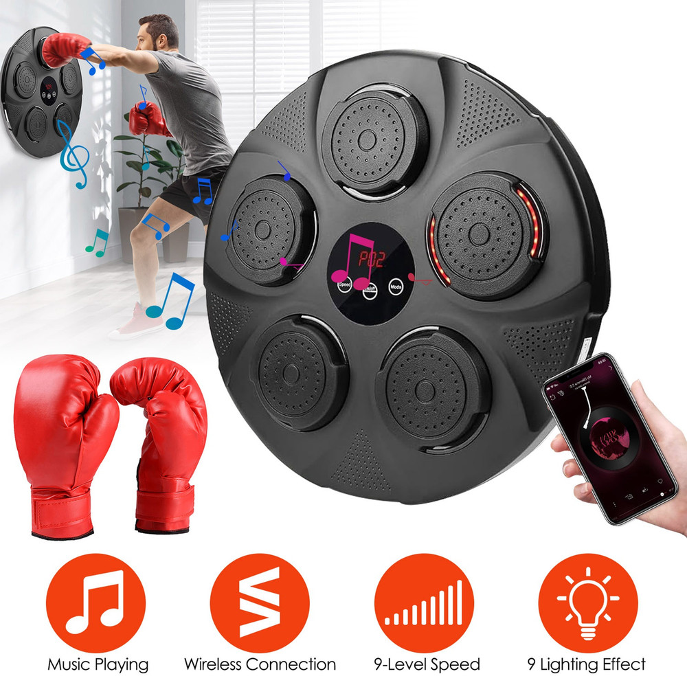 Music Boxing Machine Electronic Wall Target