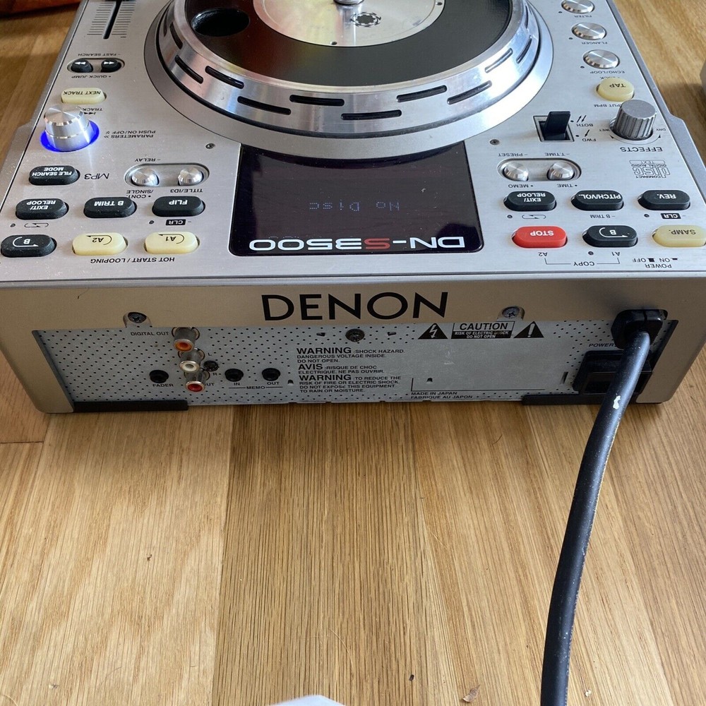 Denon DN-S3500 DJ CD Turntable TESTED/WORKING