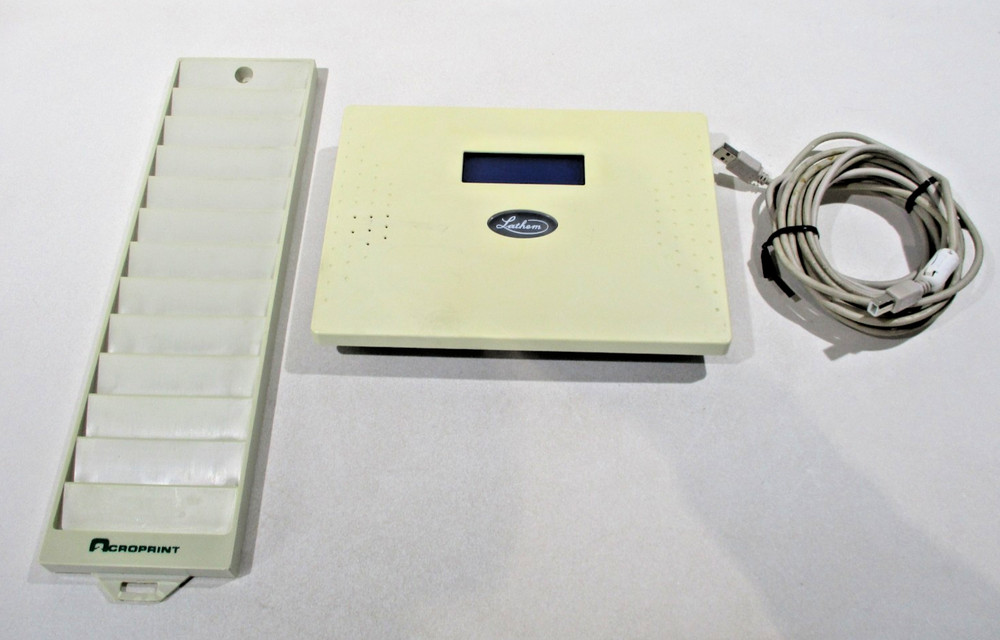 Lathem PayClock Express PC50 Time Recorder Clock