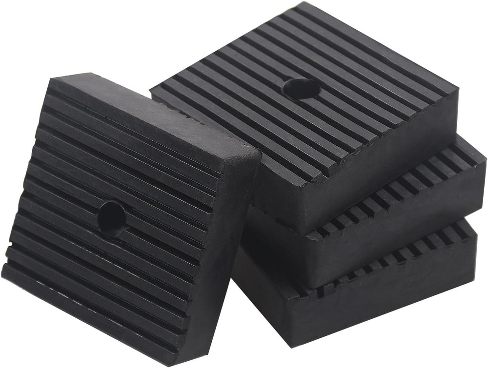 Shock Absorbing Rubber Isolator Pads for Air Conditioners & Compressors(71*71mm)