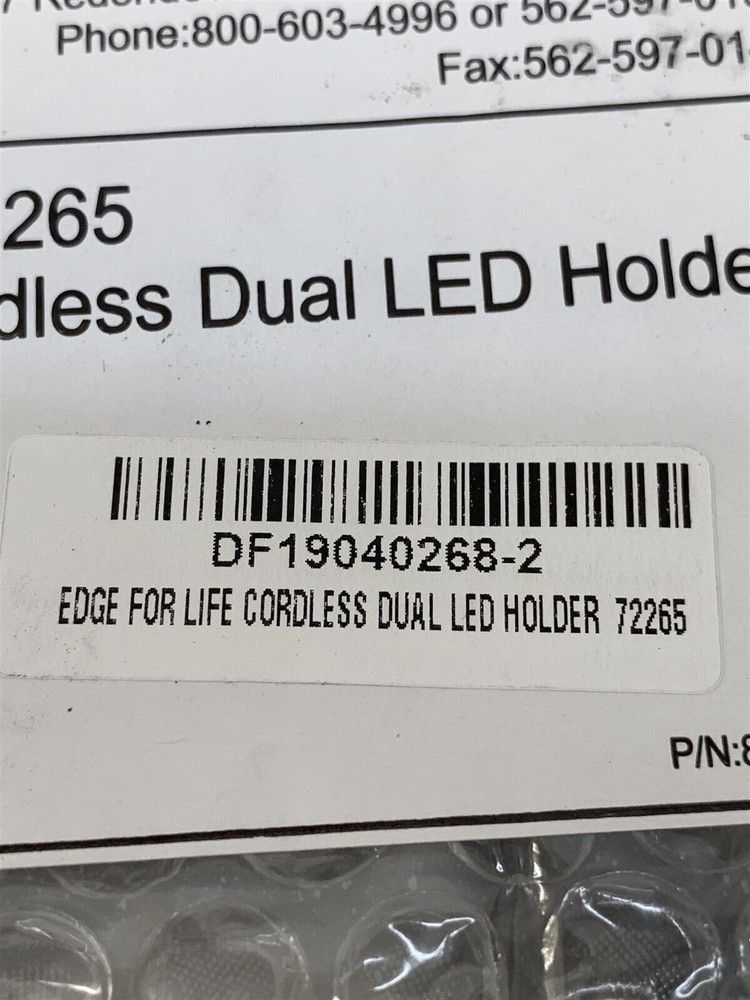 Edge Systems Cordless Dual LED Holder (72265) 88063-A
