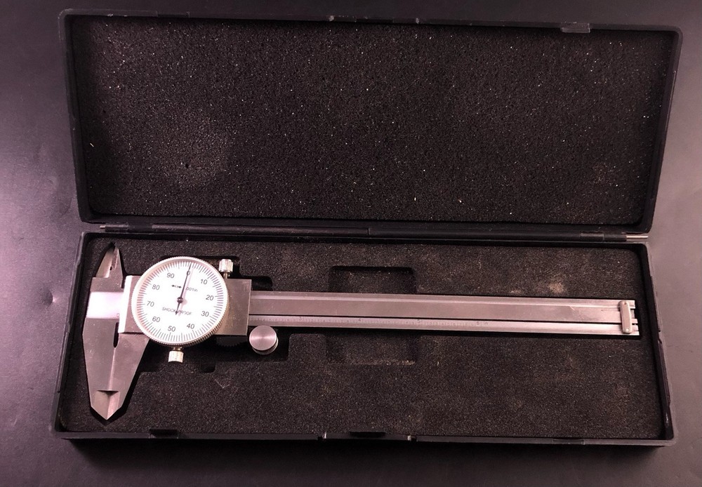 Pittsburgh Dial Caliper Shock Proof Calibrated Vd6