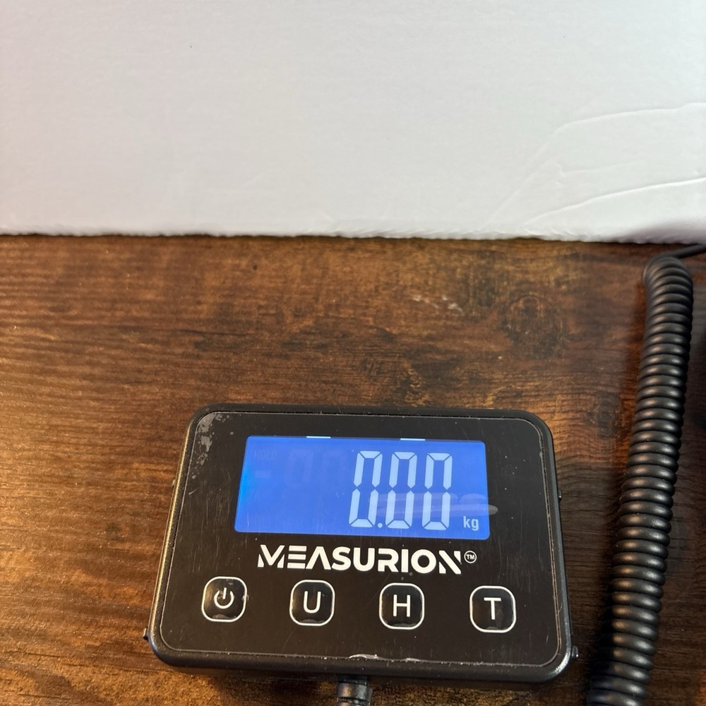 Measurion Portable Digital Shipping Scale 440 lb W/Hold & Tare Function