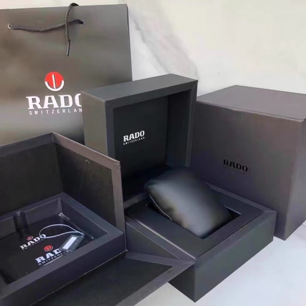 Authentic Original Rado Presentation Watch Box Case and Instruction Manual