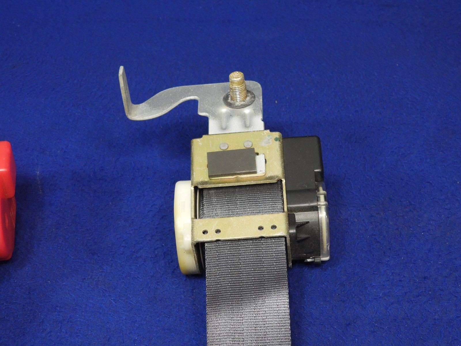 01 2001 Ford Mustang DK Charcoal Coupe Seatbelt Seatbelts OEM B64