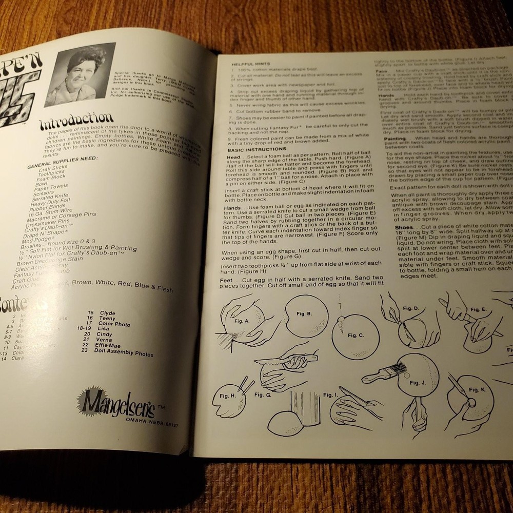 Drape'N Dolls Pattern Booklet 04-0775-00-9 125