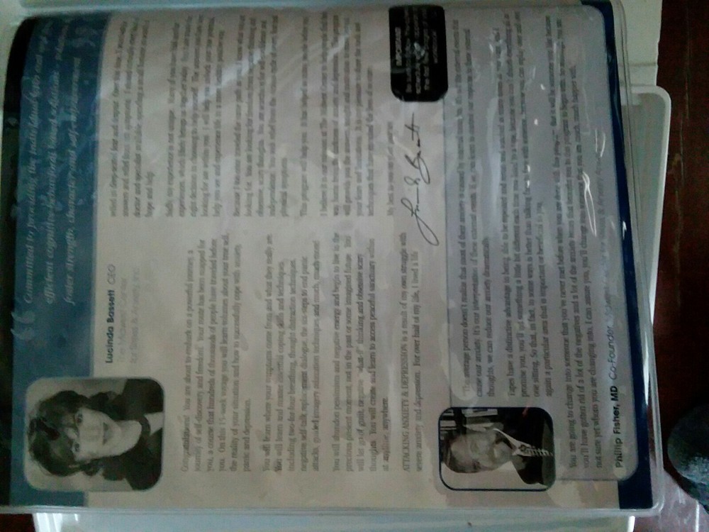 Self Help Attacking Anxiety &Depression CD Set