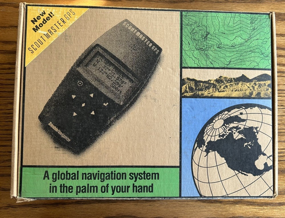 Trimble SCOUT GPS Global Navigation System Complete Kit New Scoutmaster 17737-05