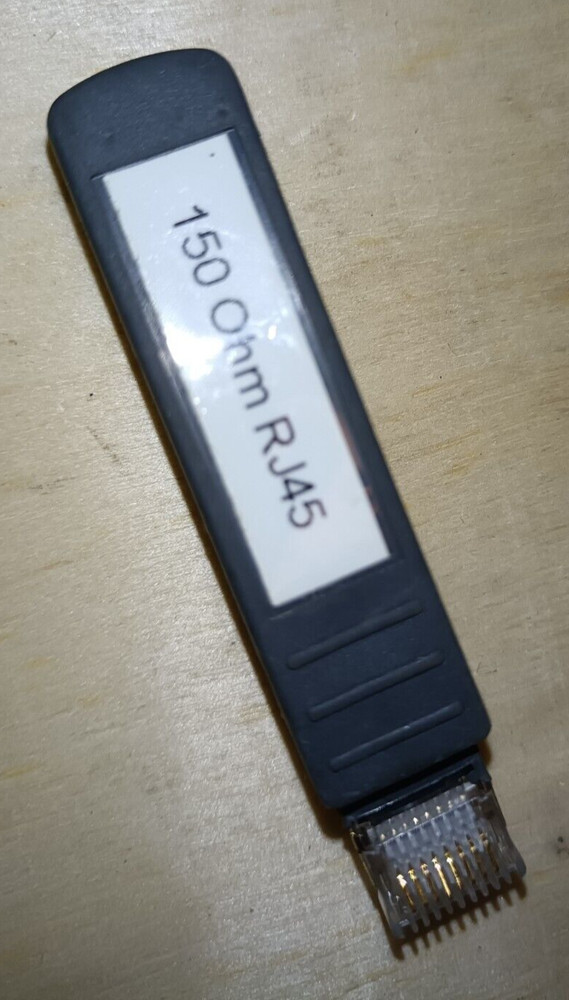 Fluke Networks 150 Ohm RJ45 Adapter