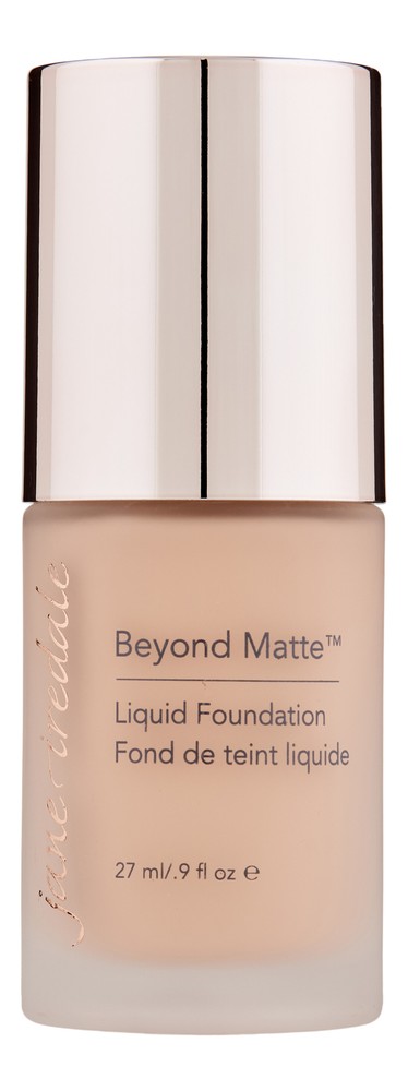 Jane Iredale Beyond Matte Liquid Foundation M4 with Neutral Undertones.