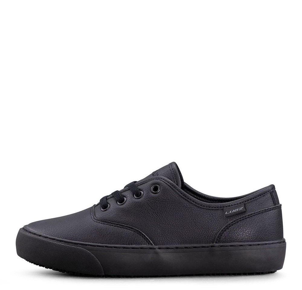 Lugz Lear Slip-Resistant Classic Work Sneaker 9.5 Black