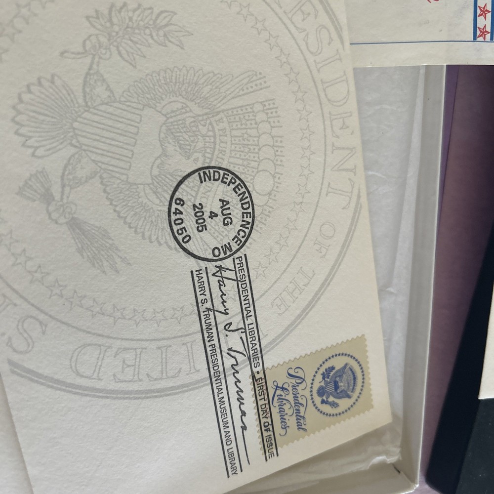 The Presidential Library 50Th Anniversary Stamps Complete Set Of 12 Official