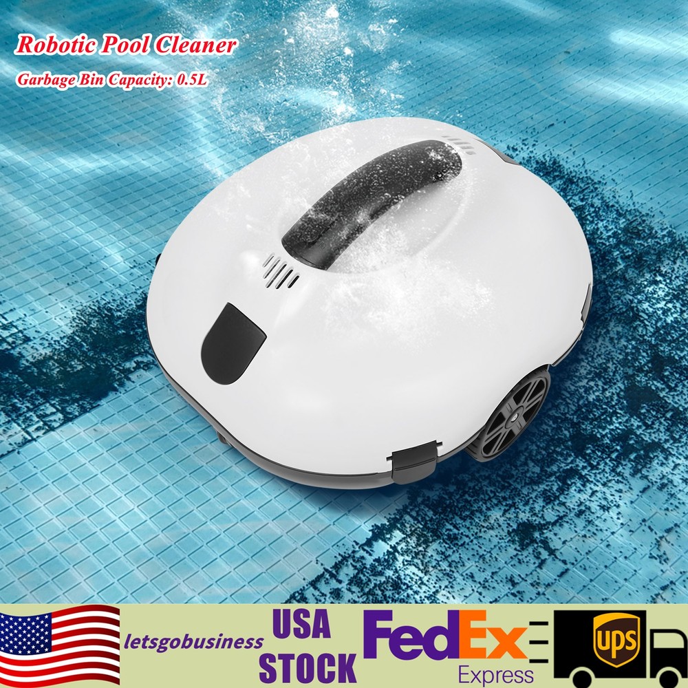 Robot Swimming Pool Vacuum Cleaner Cordless Wireless Smart Automatic Pool Wiper