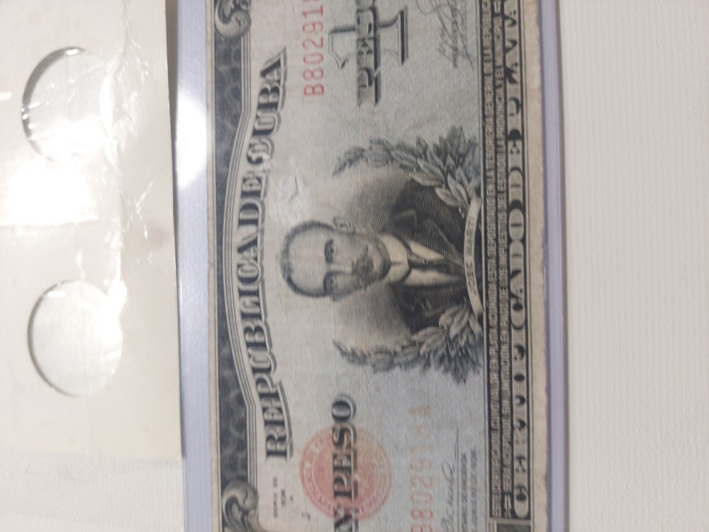 1936 1 Peso Repubica De / Beautiful Notes