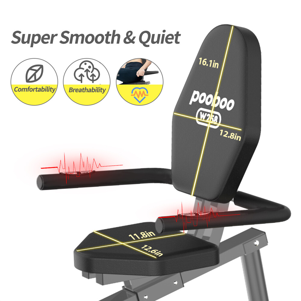 Home Cycling Recumbent Exercise Bike Fitness Cardio Workout Bike Stationary Bike