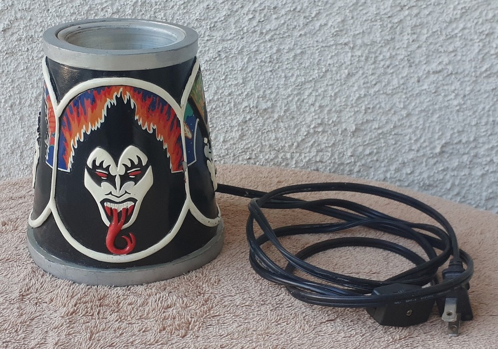KISS BAND LAVA LAMP BASE SIGNIATURES NETWORK 2003 REPLACEMENT PART LIGHT WORKS