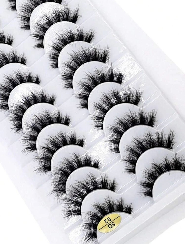 Faux mink lashes natural short