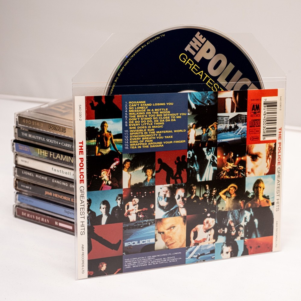 CD Case Replacement Plastic Sleeves Premium Glass Clear Polypropylene Wallets