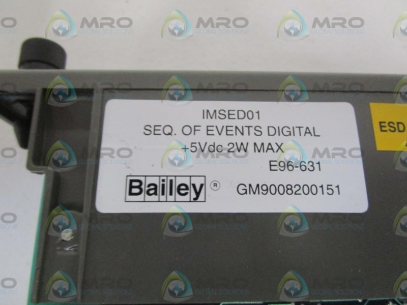 BAILEY EVENT MODULE IMSED01 UNMP