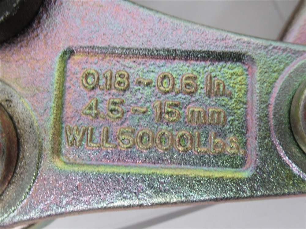 CM Little Mule 04478W , LGM4500A , 5000 lbs. Wire Grip , 0.18" - 0.6" Wire Size