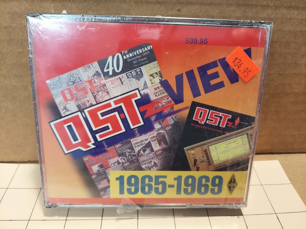 QST VIEW 1965-1969 ARRL~~ NEW!!~~