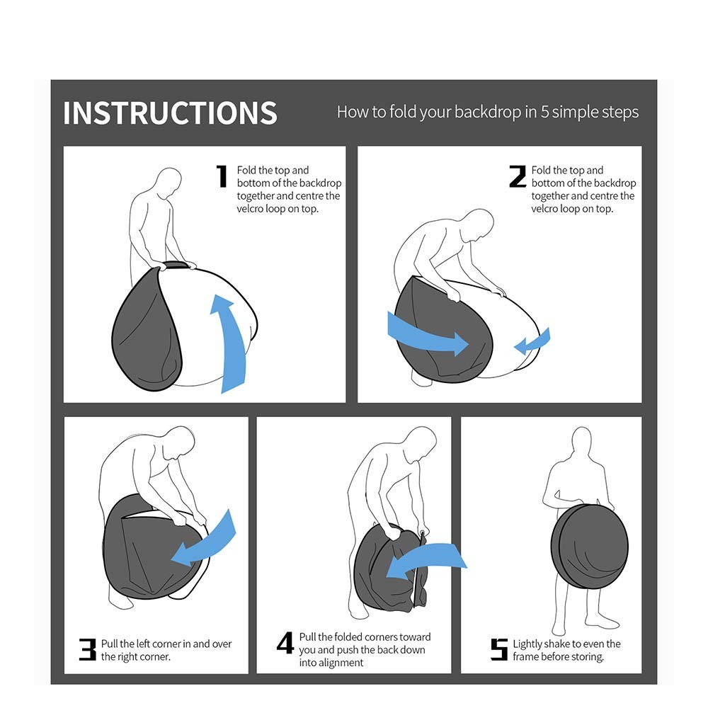 Soft White Diffuser Foldable Light Diffuser Light Diffusion Panel with Carry ...