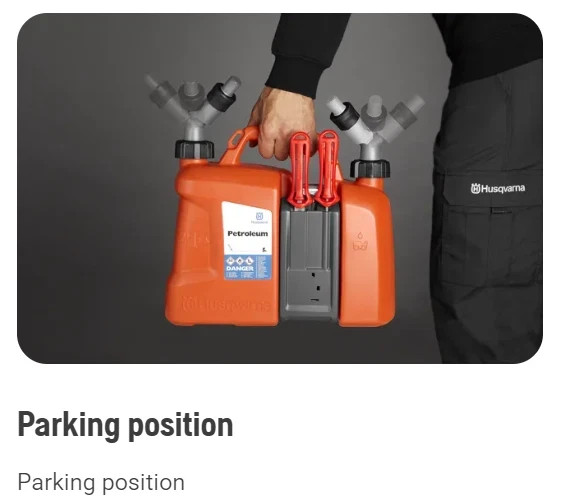 Husqvarna Combi Can - Chainsaw Fuel & Bar Oil (OEM - HEAVY DUTY) 580754201