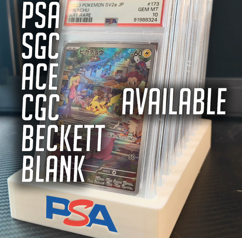 PSA Graded Card Holder Stand 10 Slots