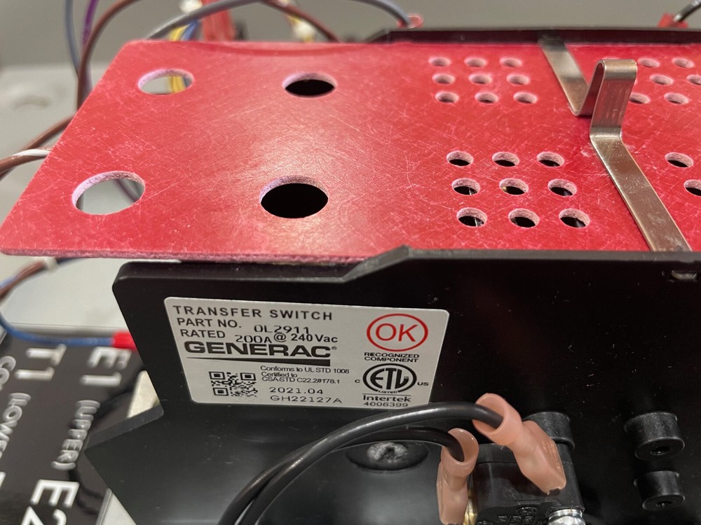 200 Amp Automatic Transfer Switch w/ Inverter connection Generac CXSW200A3