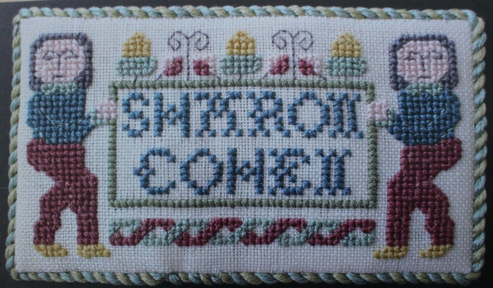 Boxer Name Badge - by Nostalgic Needle