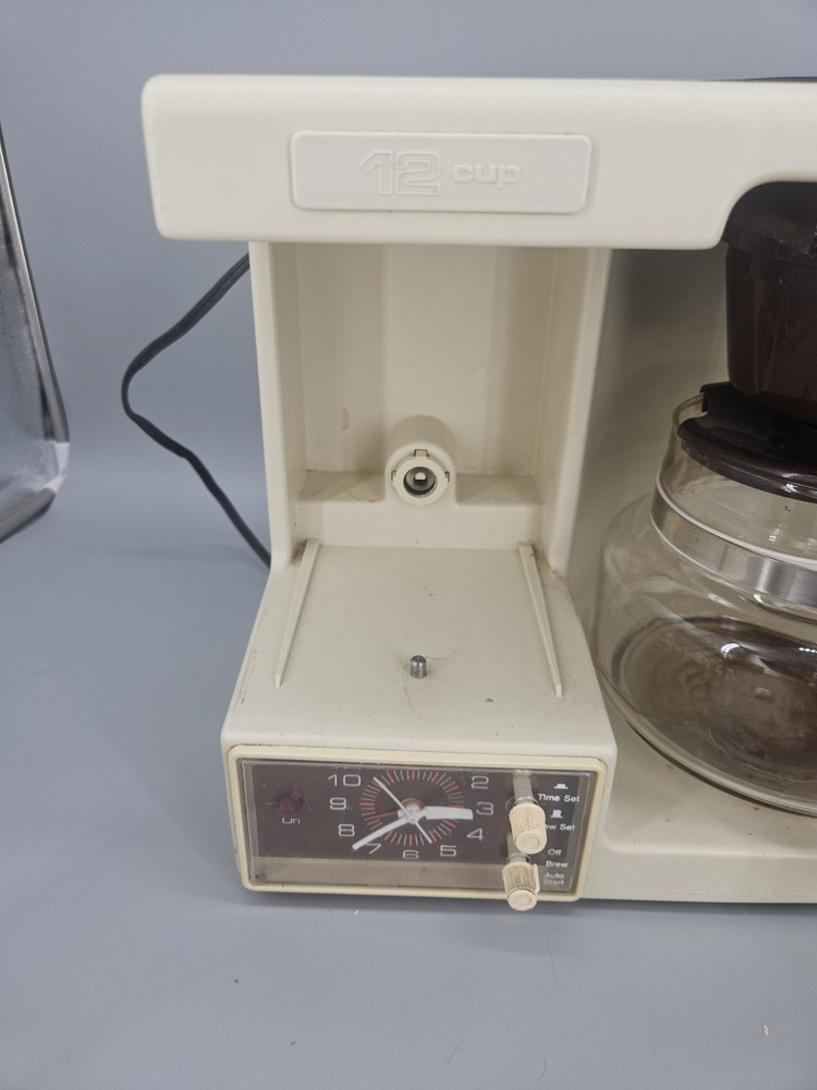 Vintage Hamilton Beach Space Saver Coffee Maker Model 816-2 Tested